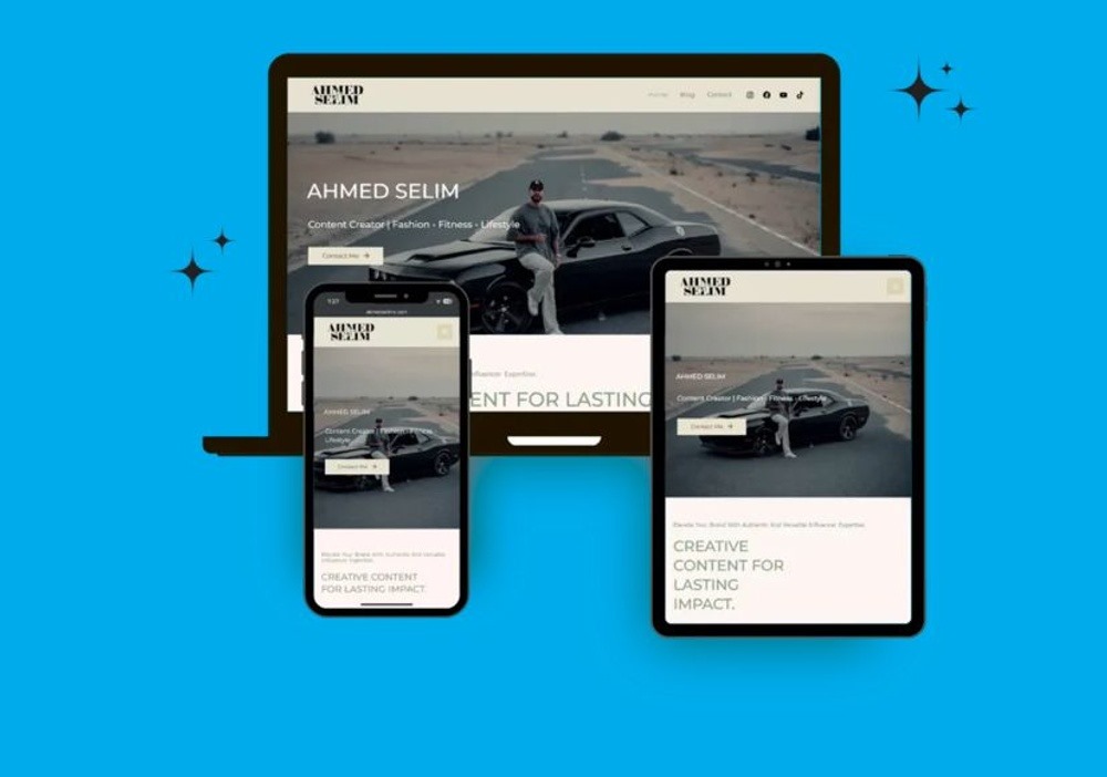 Ahmed Selim&#39;s protofolio website